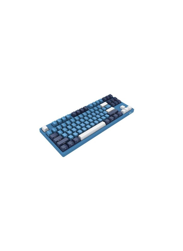 AKKO - AKKO 3087 SP Ocean Star Cherry MX Switch PBT Keycap Full Anti-Ghosting Mechanical Keyboard (Cherry MX Red) - Image 1