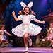 PinkSheep Girls Bunny Costume SetLed Light Up Girls Tutu Skirt With Bunny Ears Headband Bow Tie Accessories Kids School Party Outfit Animal Costumes Halloween Dress Up Cosplay Birthday Gifts - Image 4