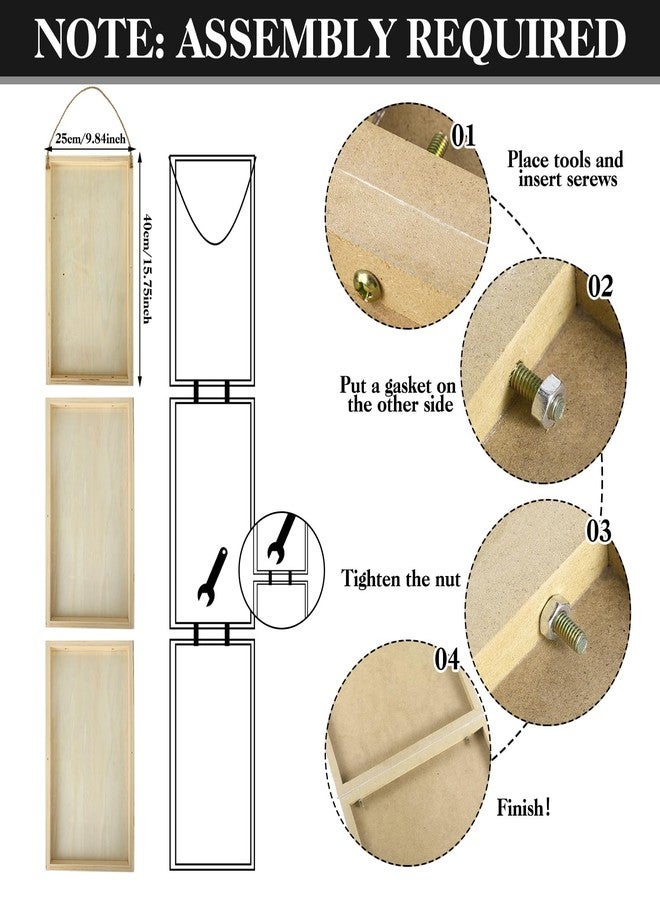 DoubleFill لوحة ترحيبية مزدوجة التعبئة للشرفة الأمامية، مقاس 47 × 9.8 بوصة، لوحة خشبية قابلة للتبديل مع 20 رمزًا مصممًا قابلاً للتبديل، ديكور ريفي موسمي، ديكور خارجي للشرفة أو باب المنزل في العطلات - Image 3