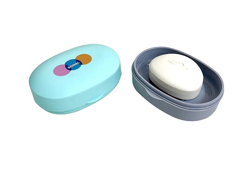 CSM® Soap Case Soap Holder Soap Dish for Bathroom Kitchen Sink - Set of 2 Pcs - Image 3