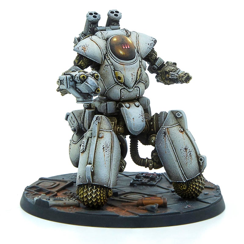 Modiphius Entertainment: Fallout: Wasteland Warfare - Robots: Space Sentry - 1 Figure, 32mm Unpainted Resin Miniatures, Tabletop RPG, Nuka World Wave - Image 2