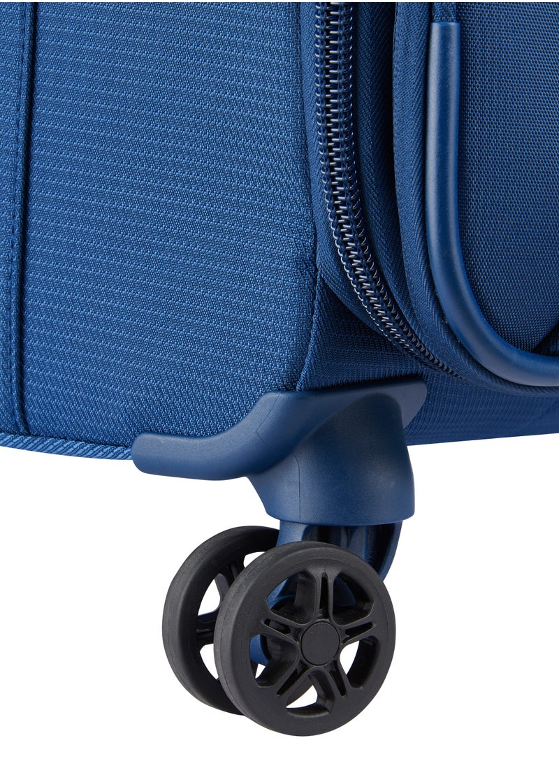 DELSEY - Montmartre Air 2.0 Expendable Double wheel trolley suitcase 68cm blue Medium - Image 1