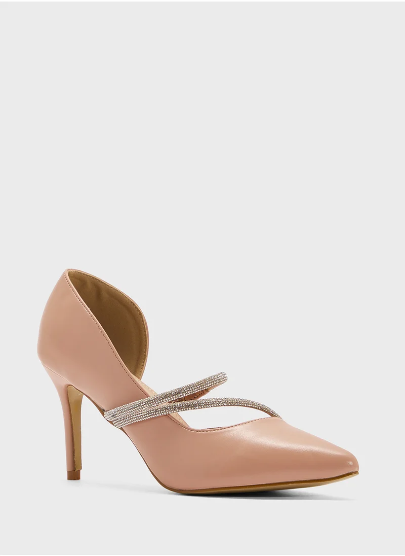 ايلا Diamante Heeled Pump