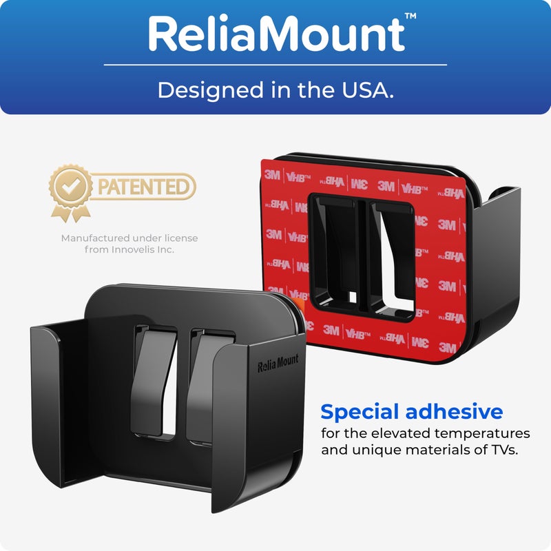 ReliaMount Basic Mount for Apple TV â€“ Compatible with All Apple TV Generations (Including All 4K Models) - Image 5