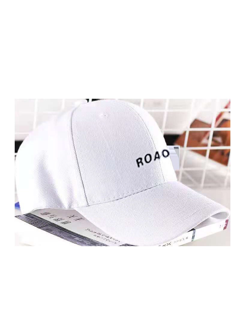 Generic - Kids Baseball Cap Hip Hop Dance Spring Fall White Letter Cap - Image 1