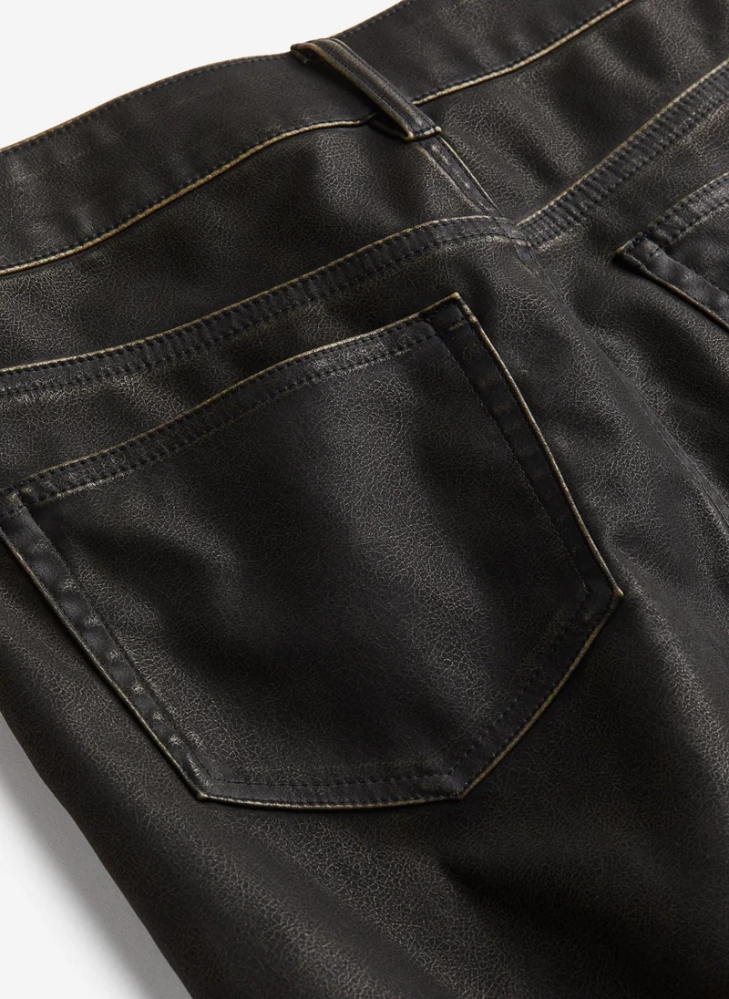 H&M Coated Skirt