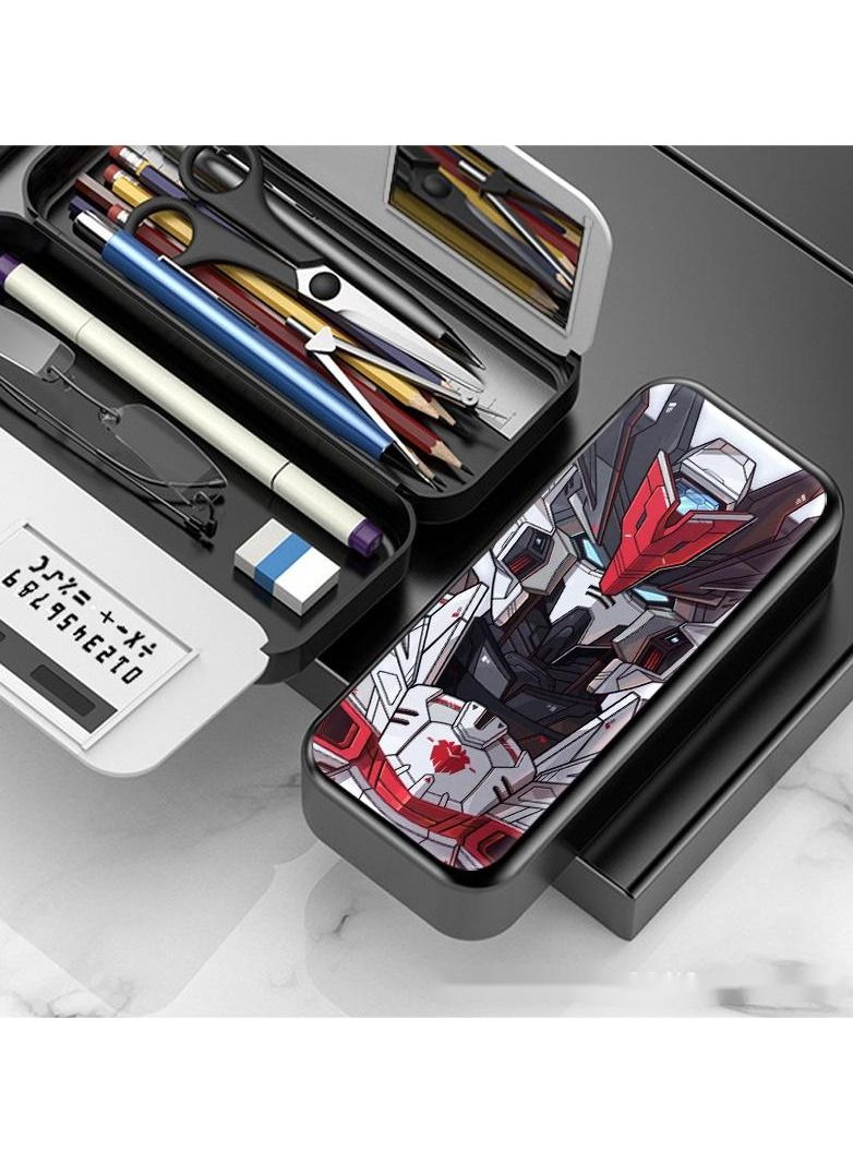 Anime Mobile Suit Gundam Multifunctional Pencil Case for Elementary and Middle School Students  - Image 1