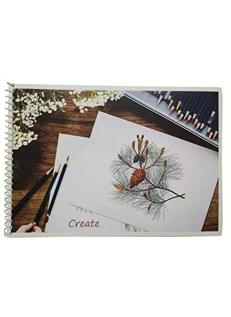 Buddha Crafts Buddha Crafts A4 DrawingSketchbook Book for Children 100 Pages 120 GSM  - Image 1