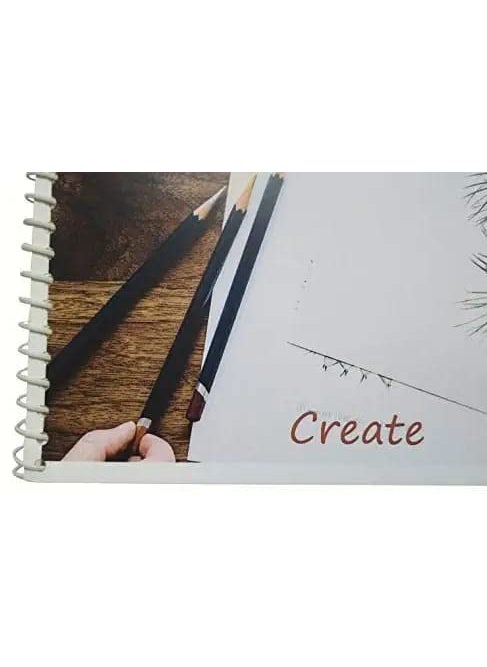 Buddha Crafts Buddha Crafts A4 DrawingSketchbook Book for Children 100 Pages 120 GSM  - Image 2