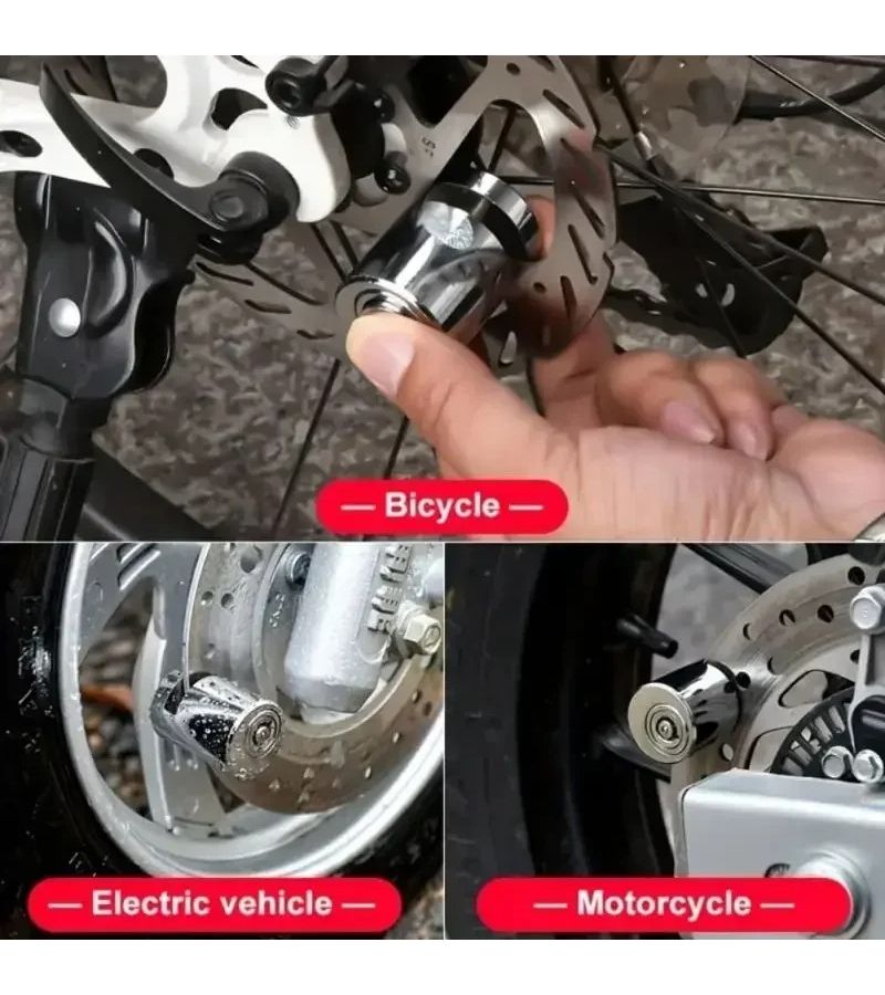 Zinc Alloy Anti Theft Disc Brake Lock Security Disk Lock 1pc for Scooter MTB - Image 2