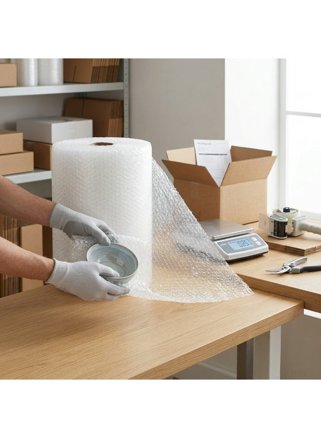 JOKER Al Joker Bubble Wrap Roll, Heavy-Duty Protective Packaging for Shipping, Moving, and Storage, Roll of Bubble Wrap Size 100m - Image 5