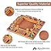 ApudArmis 4Way Shut The Box Large Wooden Board Game Set with Dice 4 Ways Play ShutTheBox for Teens Learning Addtion Adults Classroom Home Party Pub 12 in - Image 4