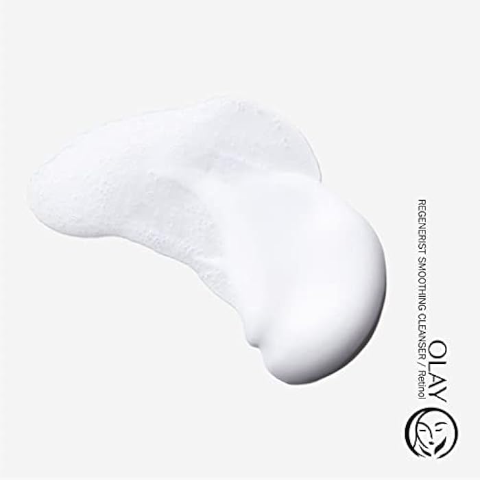 Olay Face Wash, Daily Facial Cleanser with Retinol, Peptides & Glycerin - Smoothing, Noursihes Skin Surface, Hydrates while Cleansing - Sulfate-Free, Paraben-Free, 16 Oz - Image 3