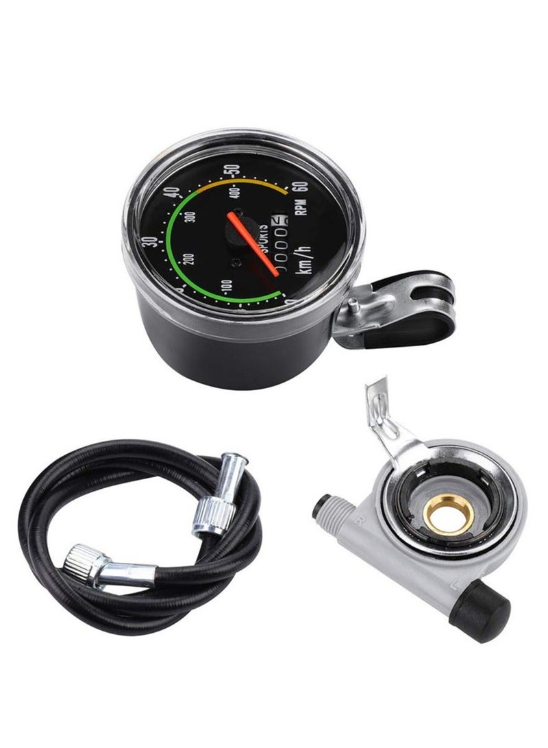 Y&D Cycling Cyclocomputer, Aluminum Alloy Mechanical Bicycle Computer, Bike Speedometer for 26 27.5 28 29 inch Bikes, Made of Durable Alloy, Crafted Durability, Accurate Data - Image 2