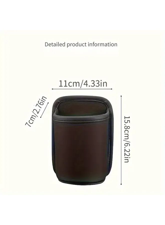 Black Car Cup Holder For Thermos Air Vent Door Drink Holder With Fixed Base - Image 2