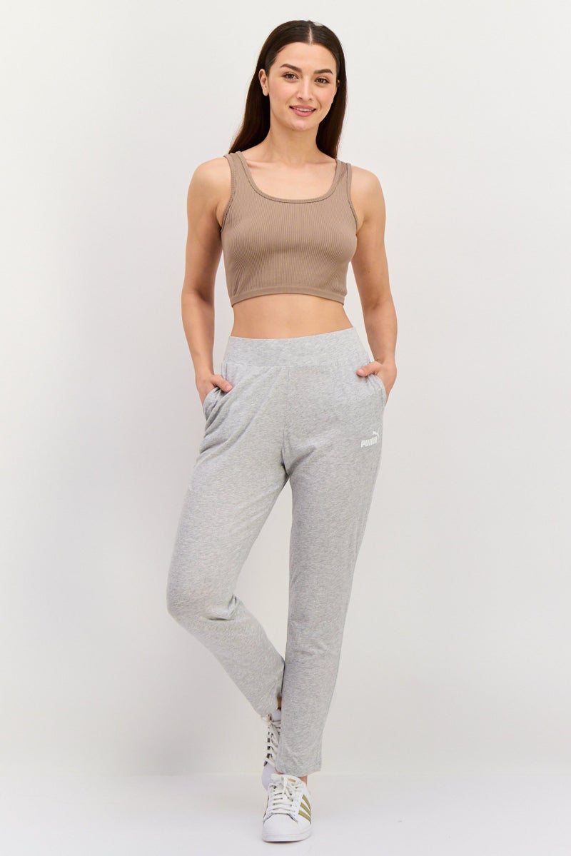 PUMA Women Sportswear Fit Training Pants, Grey  - Image 4