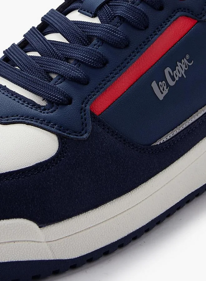 Lee Cooper BLUE Men Lace-Up Ankle Sneakers for Men | Best Price UAE