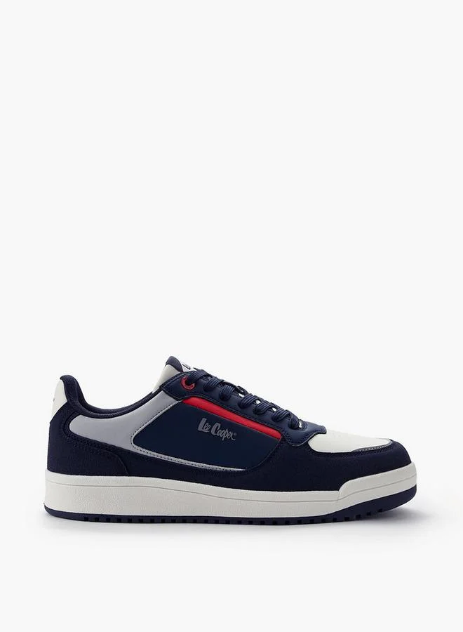 Lee Cooper BLUE Men Lace-Up Ankle Sneakers for Men | Best Price UAE