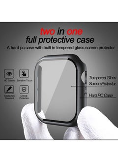 Apple Watch Series 10 42mm case with Tempered Film Screen Protector, Full Protective Hard PC Bumper Touch Sensitive HD Screen Cover(42mm,Black) - pzsku/Z2EC295C788ED3D1A70A9Z/45/_/1729764982/1827989f-8f64-4d84-8c2d-4c9aafa49be8