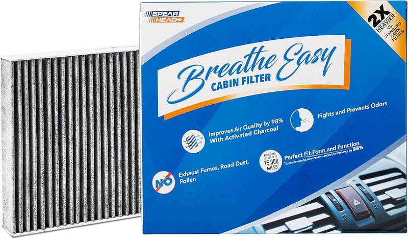 Spearhead Odor Defense Breathe Easy Cabin Filter for Nissan Rogue and Rogue Sport - Image 1
