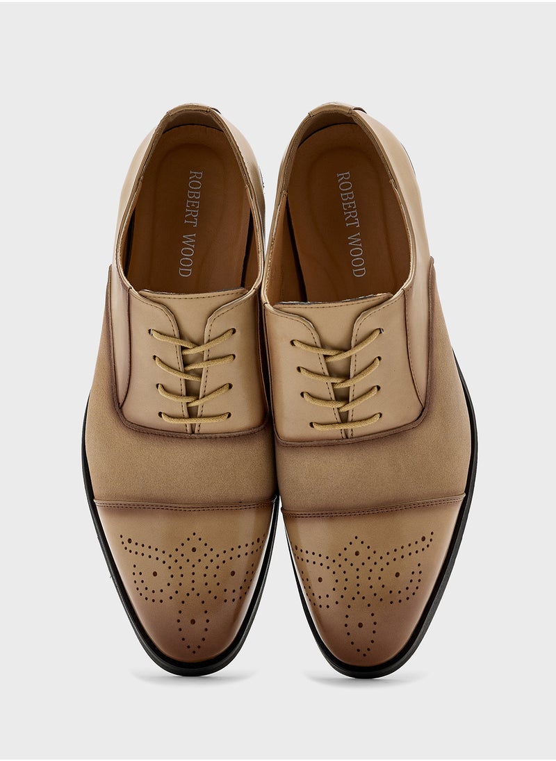 Robert Wood Suede Smart Casual Lace Up  - Image 4