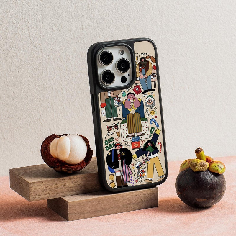 Applicable to AG Glass Magnetic Shell Shopping Series Applicable to Apple 15/14PM All-inclusive Anti-fall 13/12 Mobile Phone 16 - Image 3