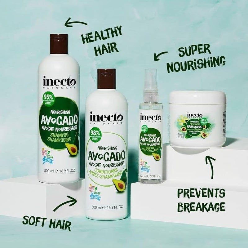 Inecto avocado oil shampoo 500ml - Image 2