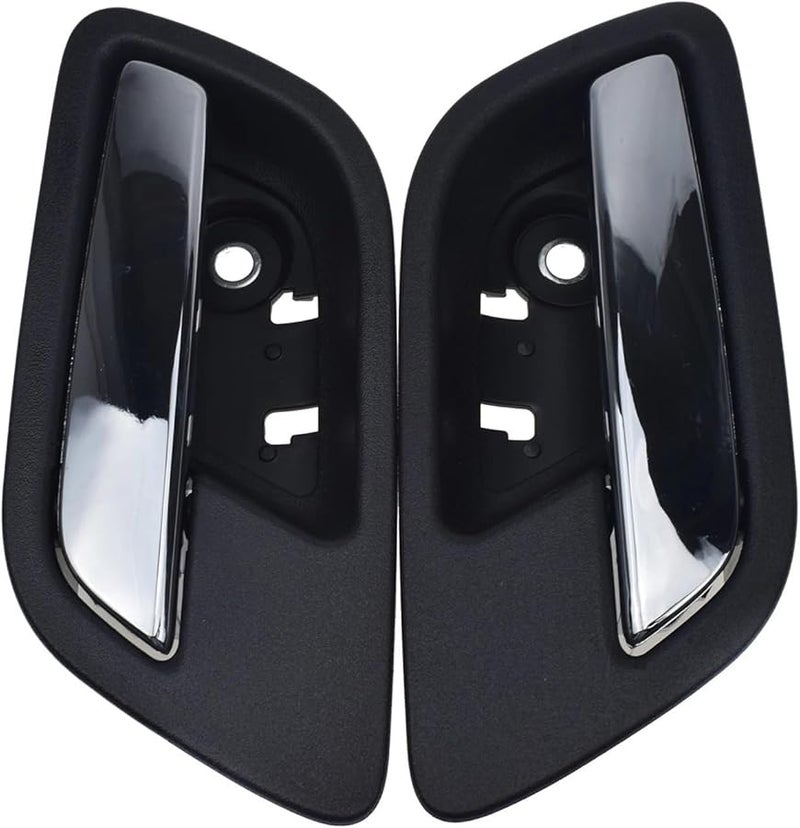 Rear Pair Chrome Door Handle Compatible with 2007 2013 Cadillac Escalade ESV - Image 2