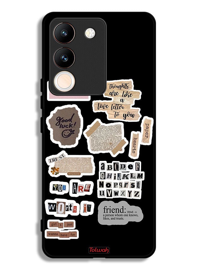 Tolwak vivo Y200 Protective Case Cover Good Luck Quotes Stickers - Image 1