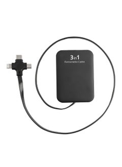 ProOne ProOne Three in One Charging Cable Cord 3 in 1 Retractable Cord - USB Cable Fast Charger Compatible/Type-C/Micro/Compatible with Apple Compatible Android 3 Feet Cable  - Image 2