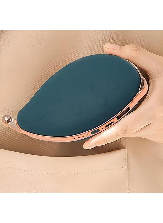 Generic - 5800mAh Power Bank with Built-in Electric Hand Warmer - This 2-in-1 solution provides warmth and power in one compact and convenient device, ideal for various winter activities. - Image 1