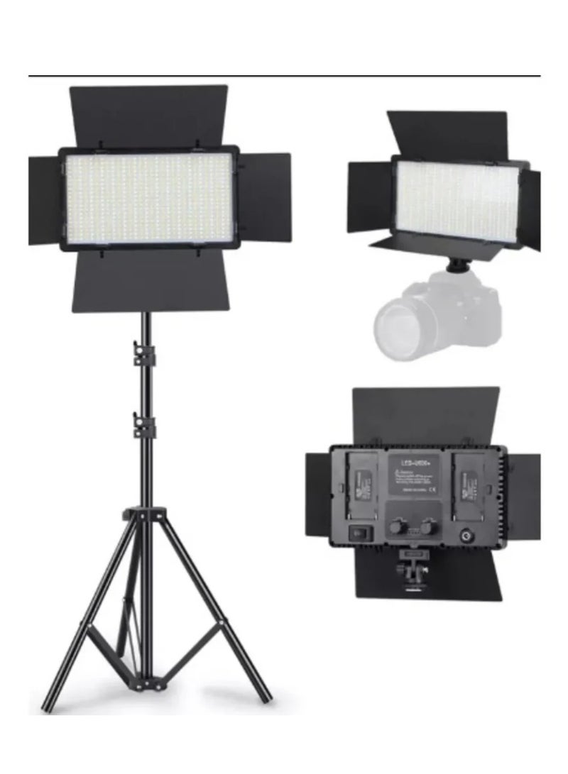DUSALA Pro LED 800 Light Kit Vericolor For Photoshoot & Videography Adjustable Brightness & Color With Tripod - Image 2