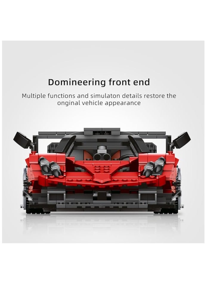mould king - 10041 Speed ​​Champoin Veneno Supercar Building Kit,toys-and-games/building-toys, suitable for children and adults, model building set kit, 1278 pieces, 8+ - Image 1