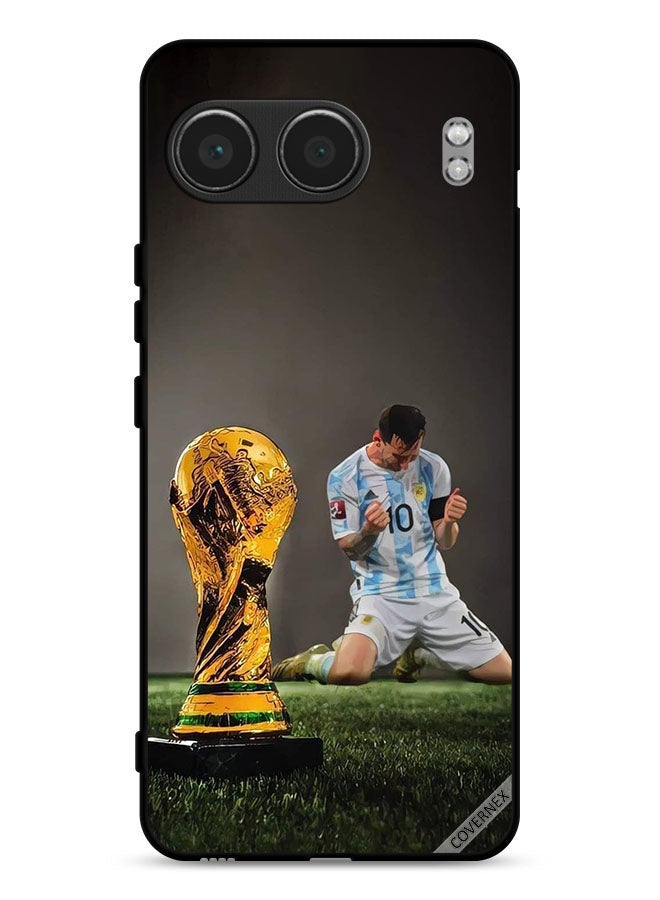 Covernex OnePlus Nord 4 5G Protective Case Cover Leo Messi & FIFA Trophy - Image 1