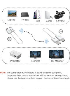 erorex Wireless Hdmi Transmitter And Receiver Wireless Hdmi Extender Kit 50M 165Ft Long Range Plug And Play For Streaming Casting Video And Audio To Monitor From Laptop Pc Hdtv Projector Camera  - Image 3