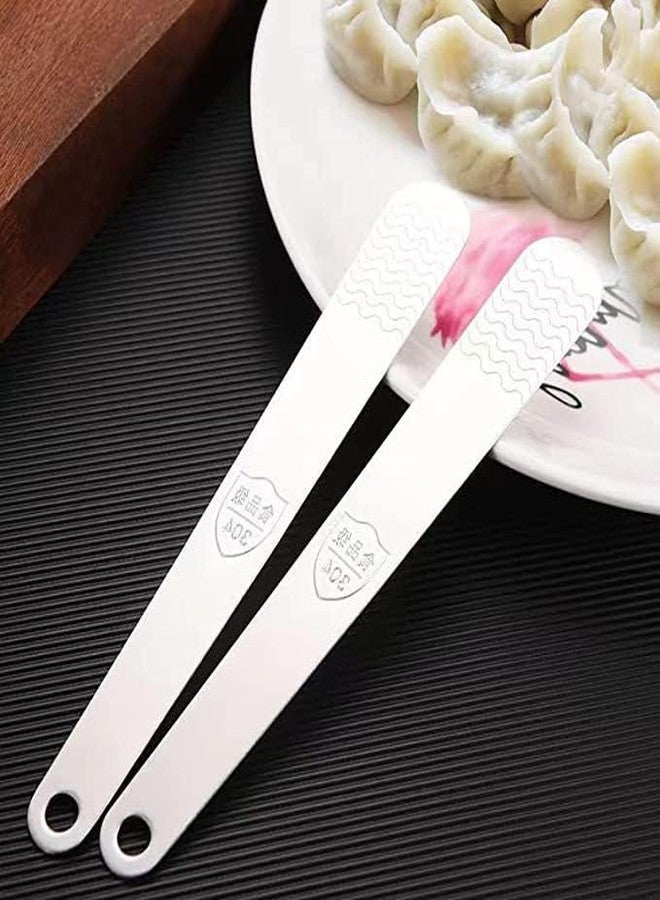 ملعقتان لحشو الزلابية من الفولاذ المقاوم للصدأ 304، ملاعق زبدة، ملاعق حشو الرافيولي، ملعقة حشو الزلابية، ملعقة فرد الزبدة والكريمة والمربى، قالب لصنع الزلابية والوانتون. - Image 3