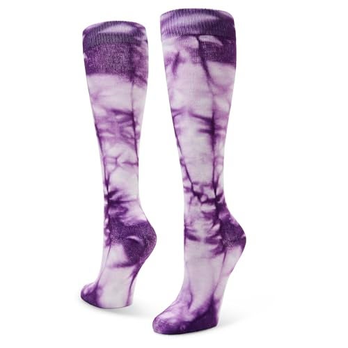 Sof Sole All Sport Over-the-Calf Team Athletic Performance Socks (2 Pair), Small, Neon Purple - Image 1