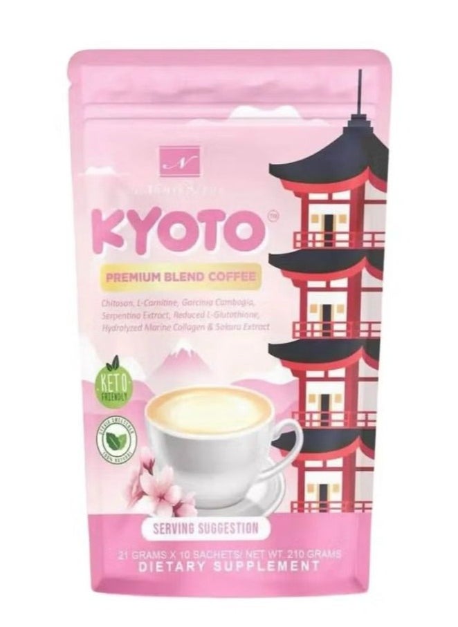 NAMIROSEUS Kyoto Premium Blend Coffee, 10 Bags 