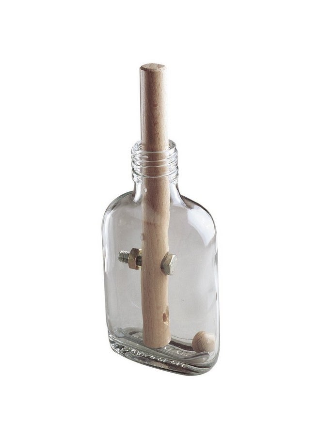 Bits and Pieces Bits and Pieces - Bottled Frustration Impossible Puzzle Bottle - Glass Bottle Brain Teaser Puzzles for Adults - Brain Game - 3" x 8" x 1-1/2"  - Image 2