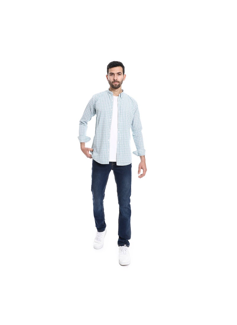 بافون قميص رجالي  قطن متعدد الالوان  - Image 4
