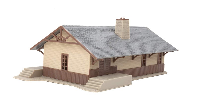 Walthers Trainline HO Scale Model Iron Ridge Station - Image 4
