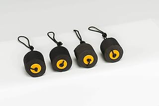 Pelican Pelican - Sit-on-Top Kayak Scupper Plugs 4 Pack Ã¢â‚¬â€œ Fits Most Kayak Ã¢â‚¬â€œ EVA Material, Black  - Image 1