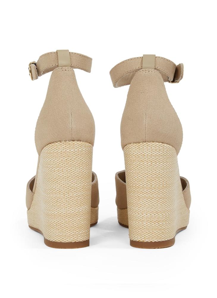 TOMMY HILFIGER HIGH CLOSED TOE WEDGE ESPADRILLES  - Image 3