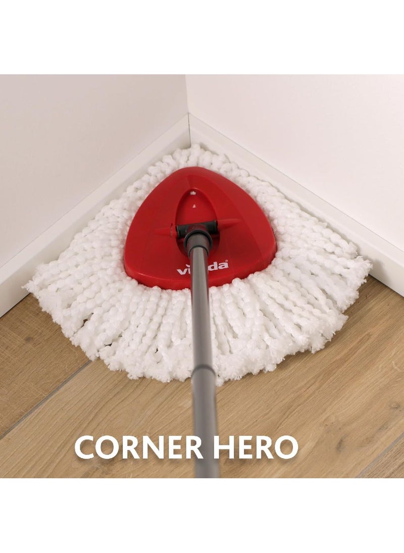 Vileda Easy Wring & Clean Set – Complete Floor Cleaning System with Mop, Bucket & Foot Pedal, Effortless Wringing & Quick Drying for Efficient Cleaning - Image 5