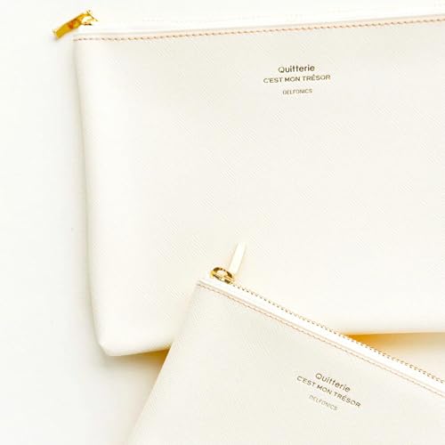 Delfonics [DELFONICS]500694 Quitterie Pouch Size M White - Image 3