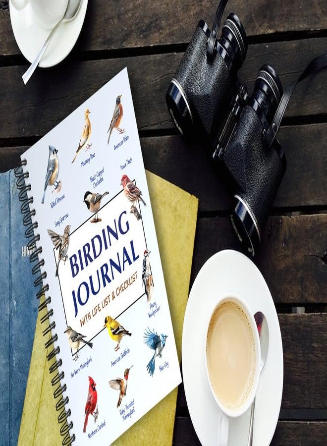 OptiLiving Publishing Birding Journal with Life List & Checklist A5 - Image 2