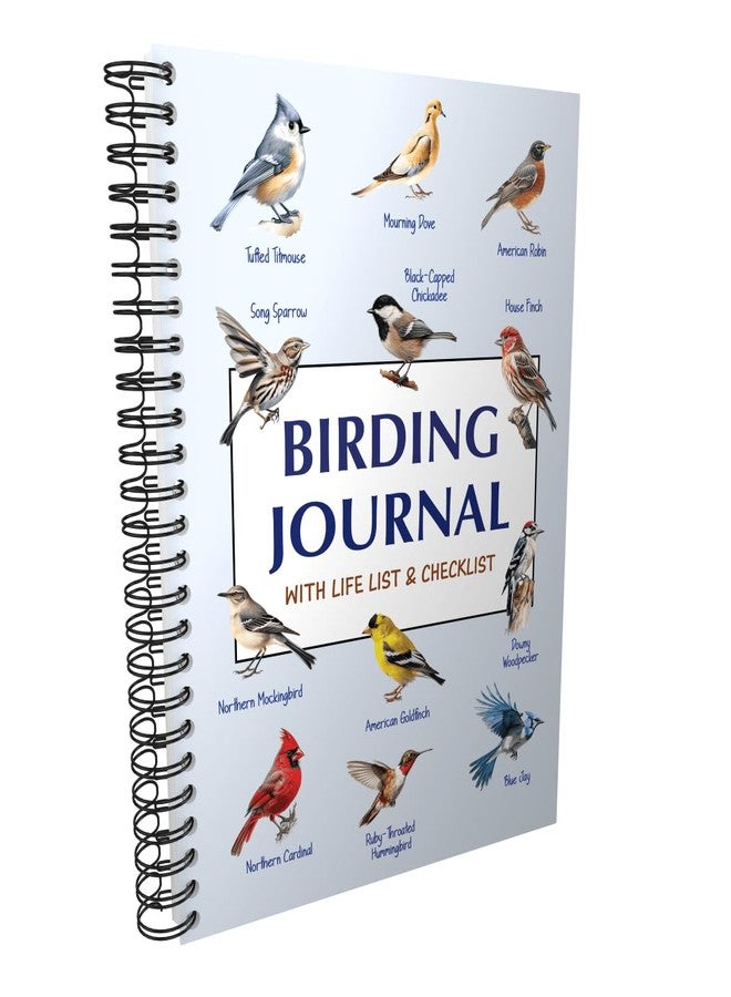 OptiLiving Publishing Birding Journal with Life List & Checklist A5 - Image 1
