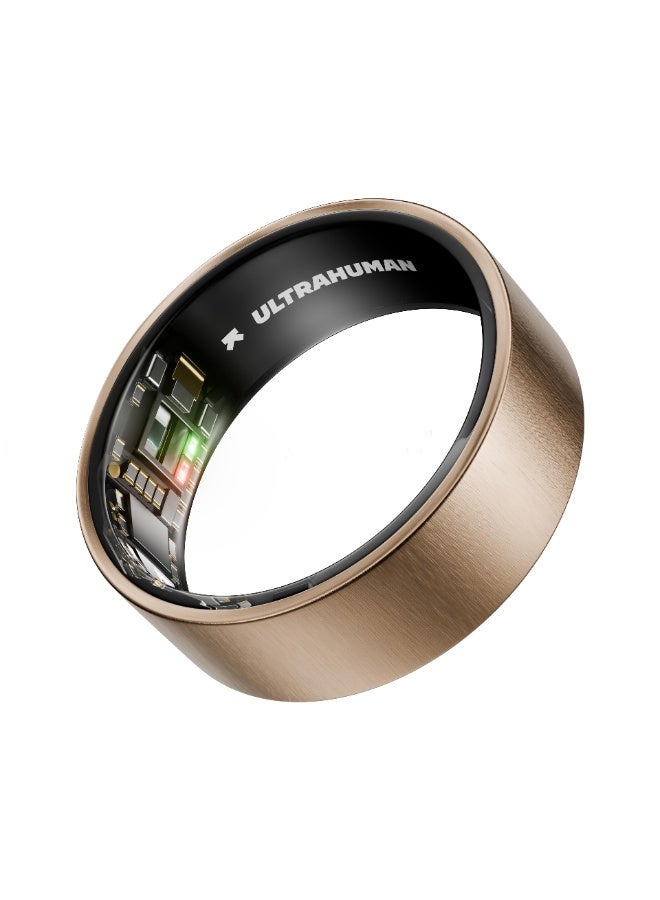 ULTRAHUMAN Ultrahuman Ring AIR - Advanced Sleep-Tracking Wearable, HRV & Temperature Monitoring, Track Workout, Movement & Recovery, Water Resistant, 6 Days Battery Life(Size 7) - Image 1