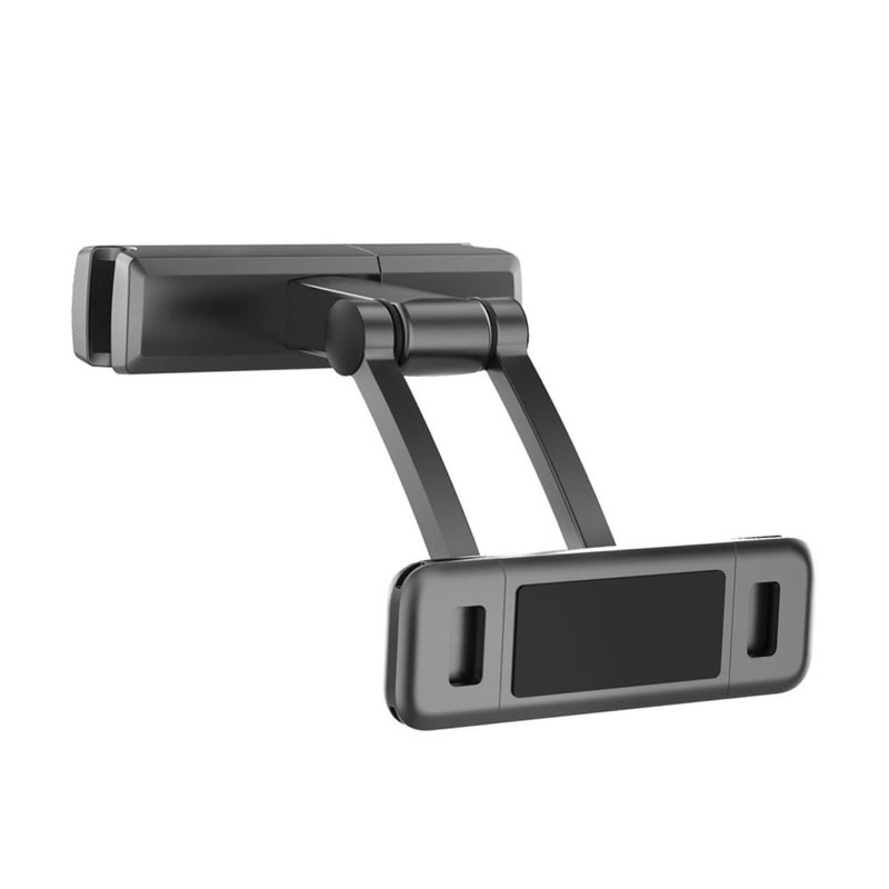 Universal Car Headrest Tablet Holder Mount with Charging Access for Backseat Viewing - Image 2