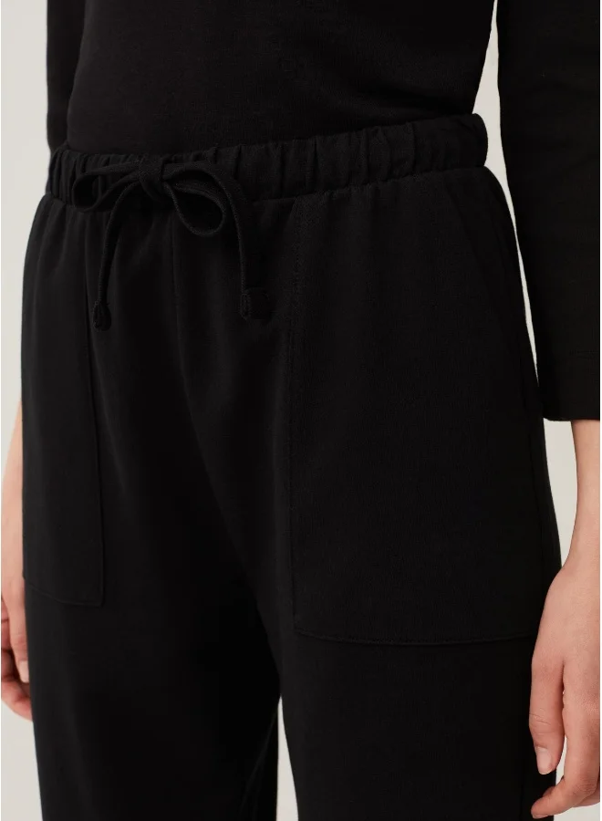 Ovs Ovs Fitness French Terry Joggers With Turn-Ups